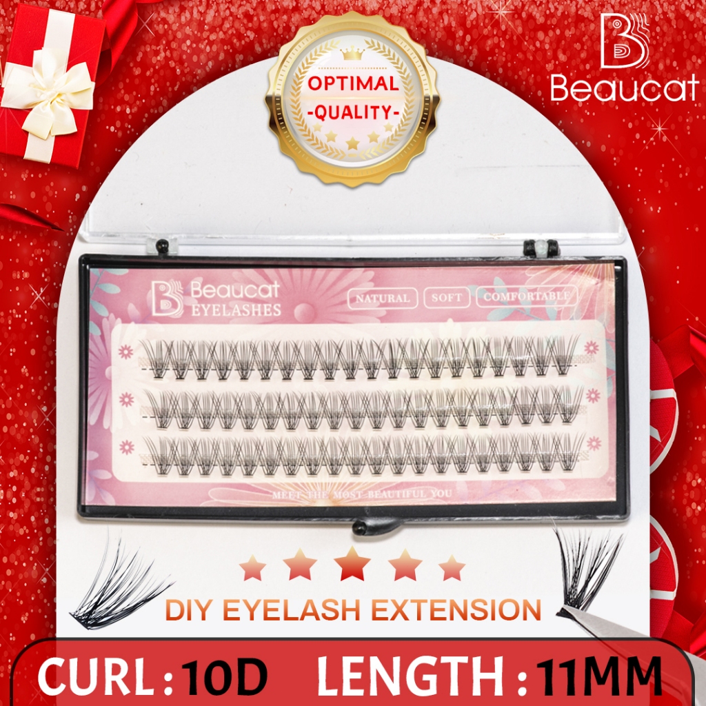 10D 20D Hot Melt Hair Grafting False Eyelashes C Curl Cluster Lash ...