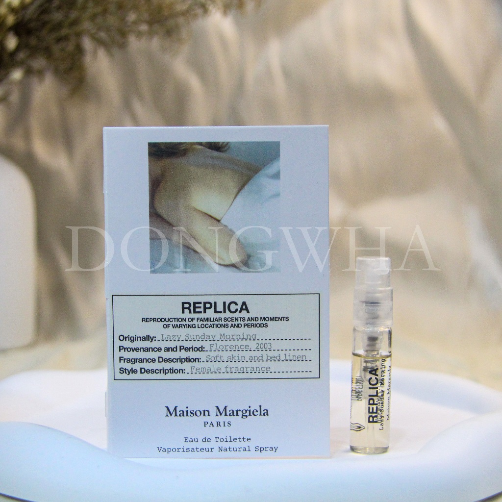 Fragrance Replica Lazy Sunday Morning Sample Perfume Sample