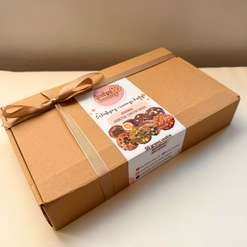 Sampler Cookie Box | 50 g each | 8 pcs | All flavors | | Shopee Philippines