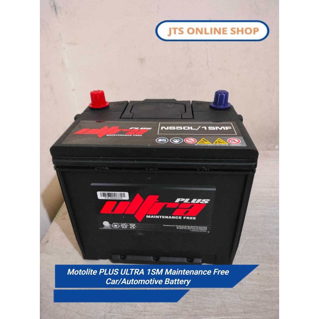 Motolite PLUS ULTRA 1SM Maintenance Free Car/Automotive Battery ...