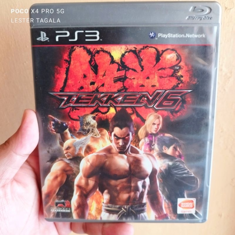 Tekken 6 PS3 R3 Used Gray Case Platinum Edition RARE with Manual ...