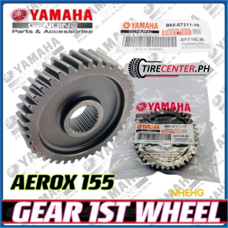 GENUINE Gear Set YAMAHA FOR AEROX 155 REAR DRIVE AXLE GEAR 1ST WHEEL ...