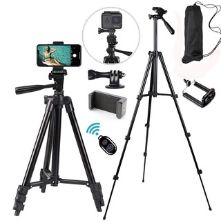 【COD】3120 Tripod Retractable Travel Lightweight with Bluetooth Remote ...