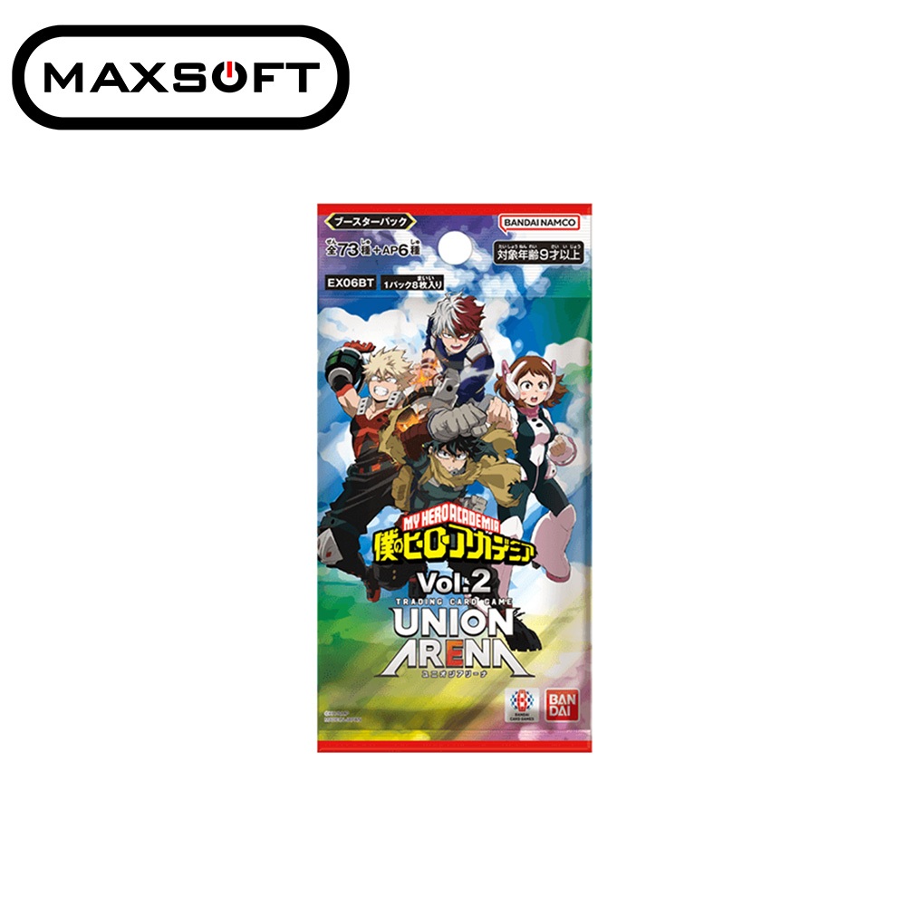 Union Arena Tcg My Hero Academia Vol Booster Ex Bt Pack