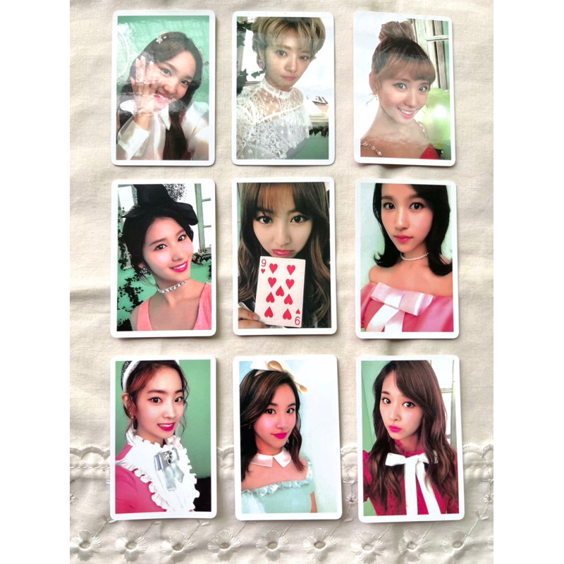 Twice Twicecoaster Lane outlet 2 Official Photocard Set