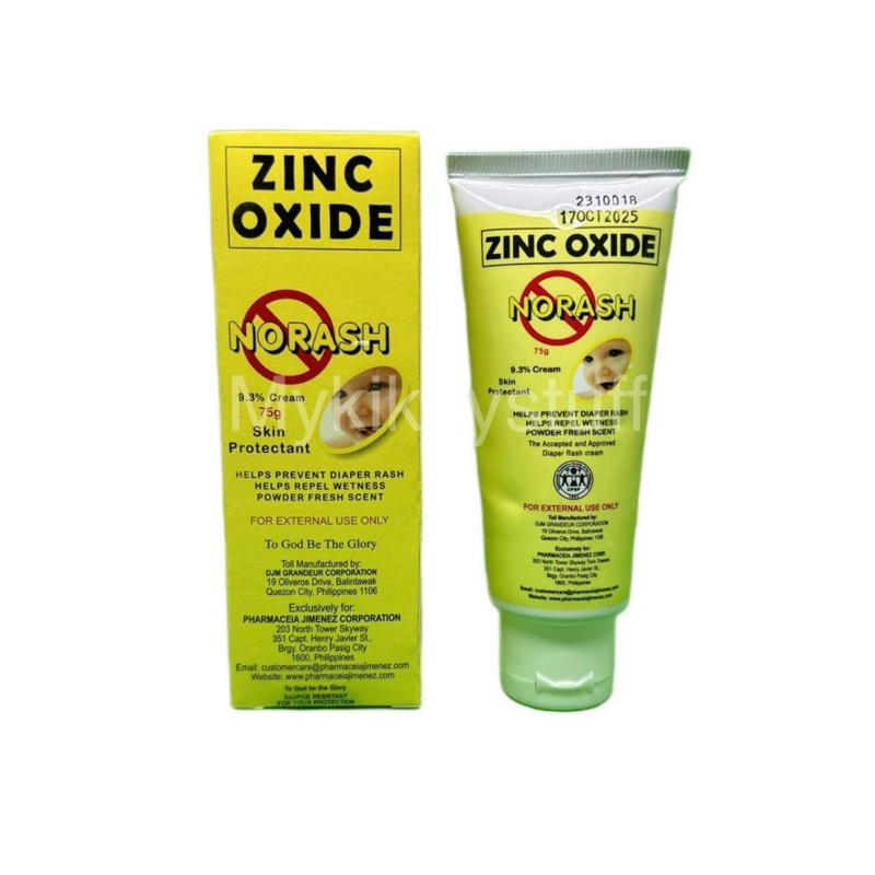 NoRash 75g (Zinc Oxide) Cream | Shopee Philippines