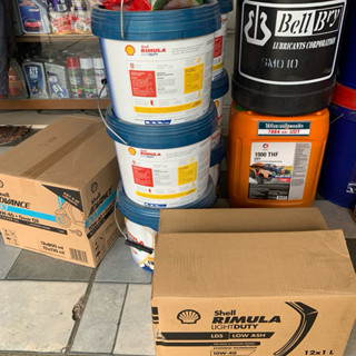 (100% Original) SHELL RIMULA LD5 10W-40 for Diesel & Gasoline Synthetic ...