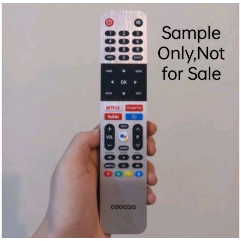Coocaa Remote (Replacement for Coocaa Smart TV Remote Control) | Shopee ...