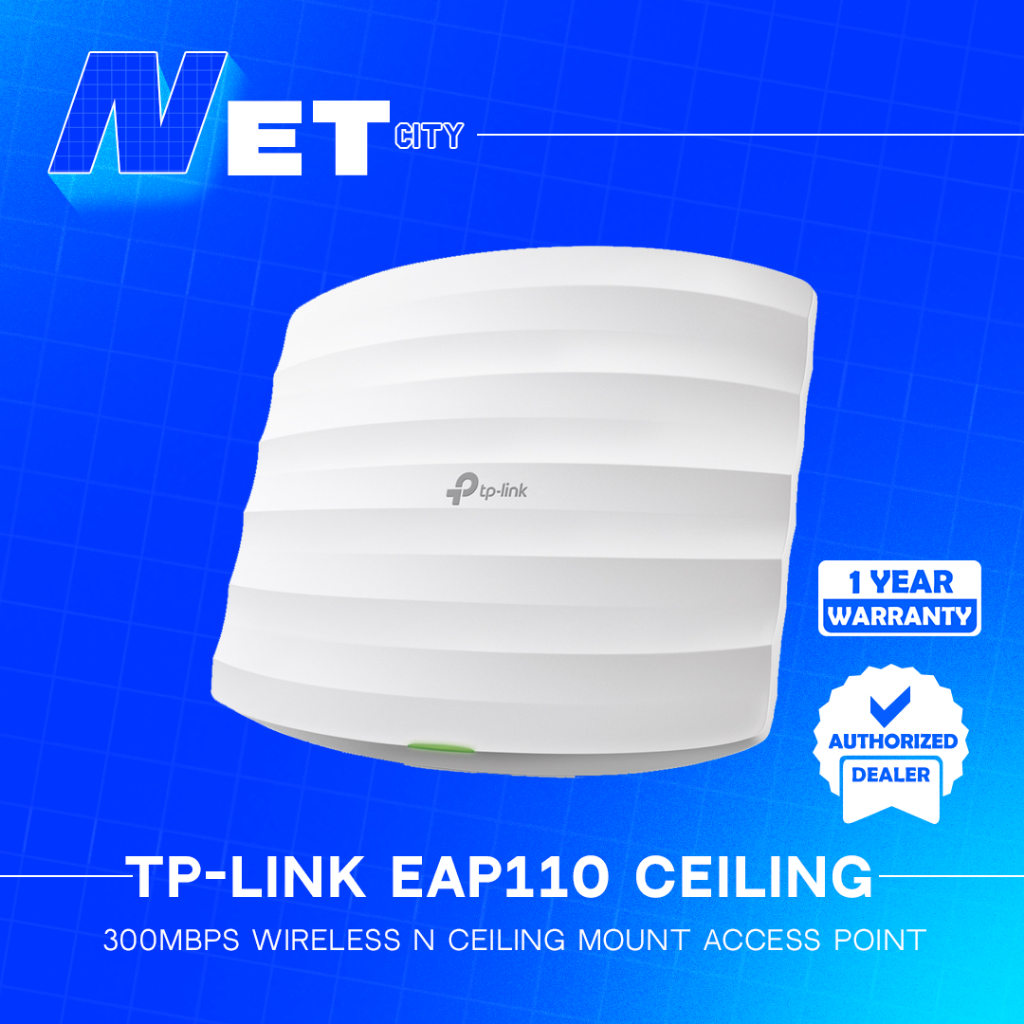 Tp Link Omada Eap110 300mbps Wireless N Ceiling Mount Access Point