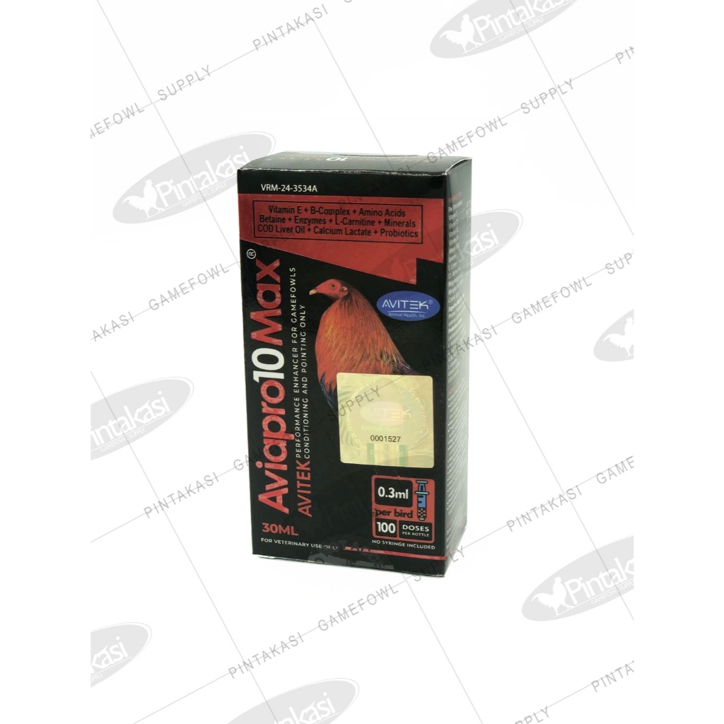 New Packaging Avitek AviaPro Max 10 All-in-one Supplement 30ml for ...