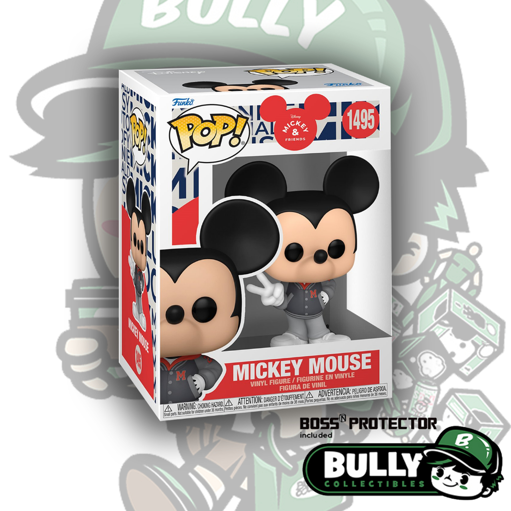 Funko POP! Disney: Mickey & Friends - Mickey Mouse 1495 With Boss ...