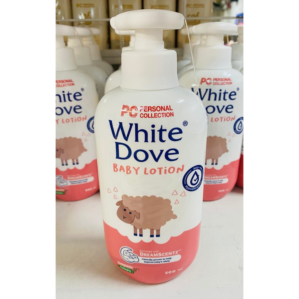 Personal Collection White Dove Baby Wash, Baby Shampoo and Baby Lotion 500ml