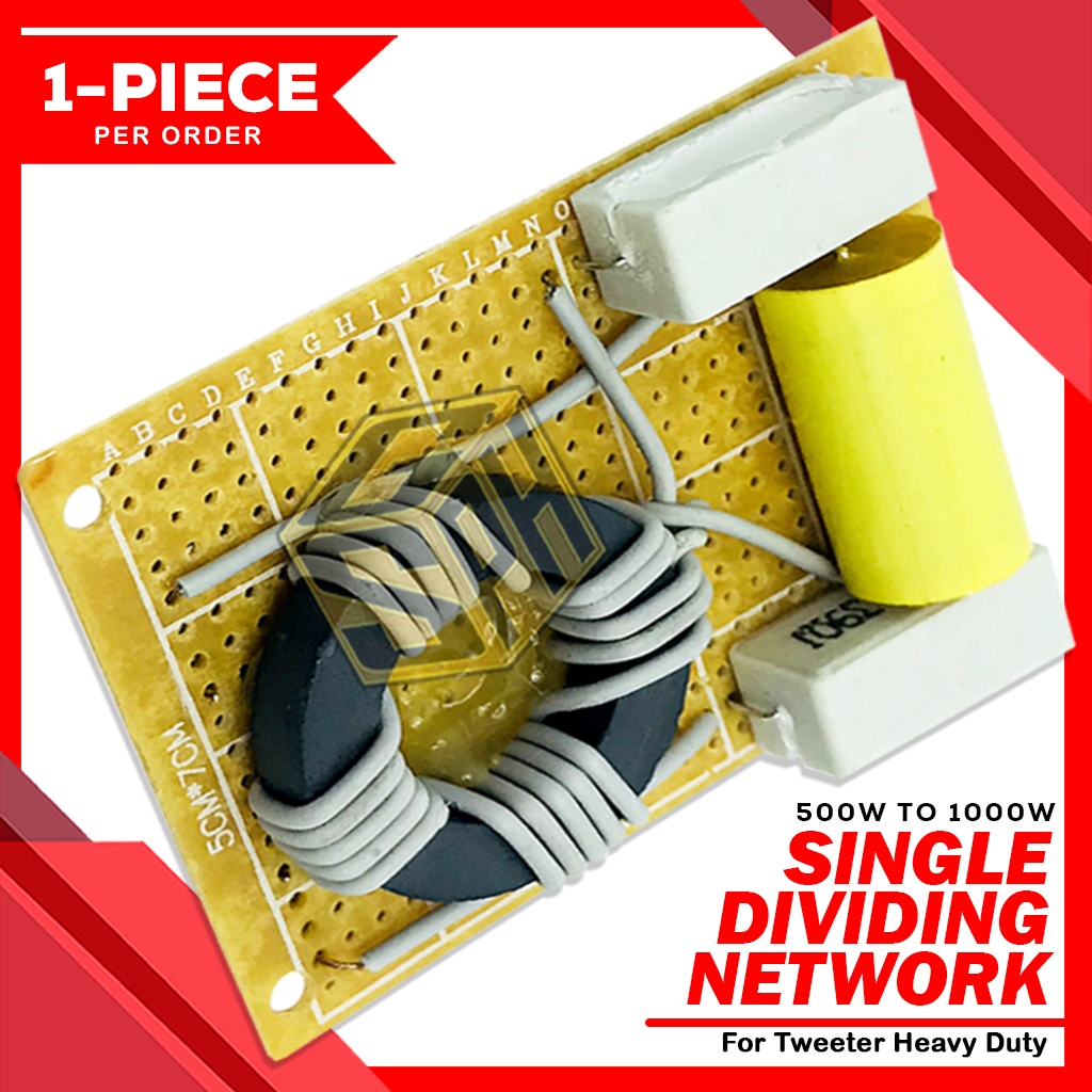 GS Single Dividing Network DIY – Tweeter Crossover 500W-1000W Heavy ...