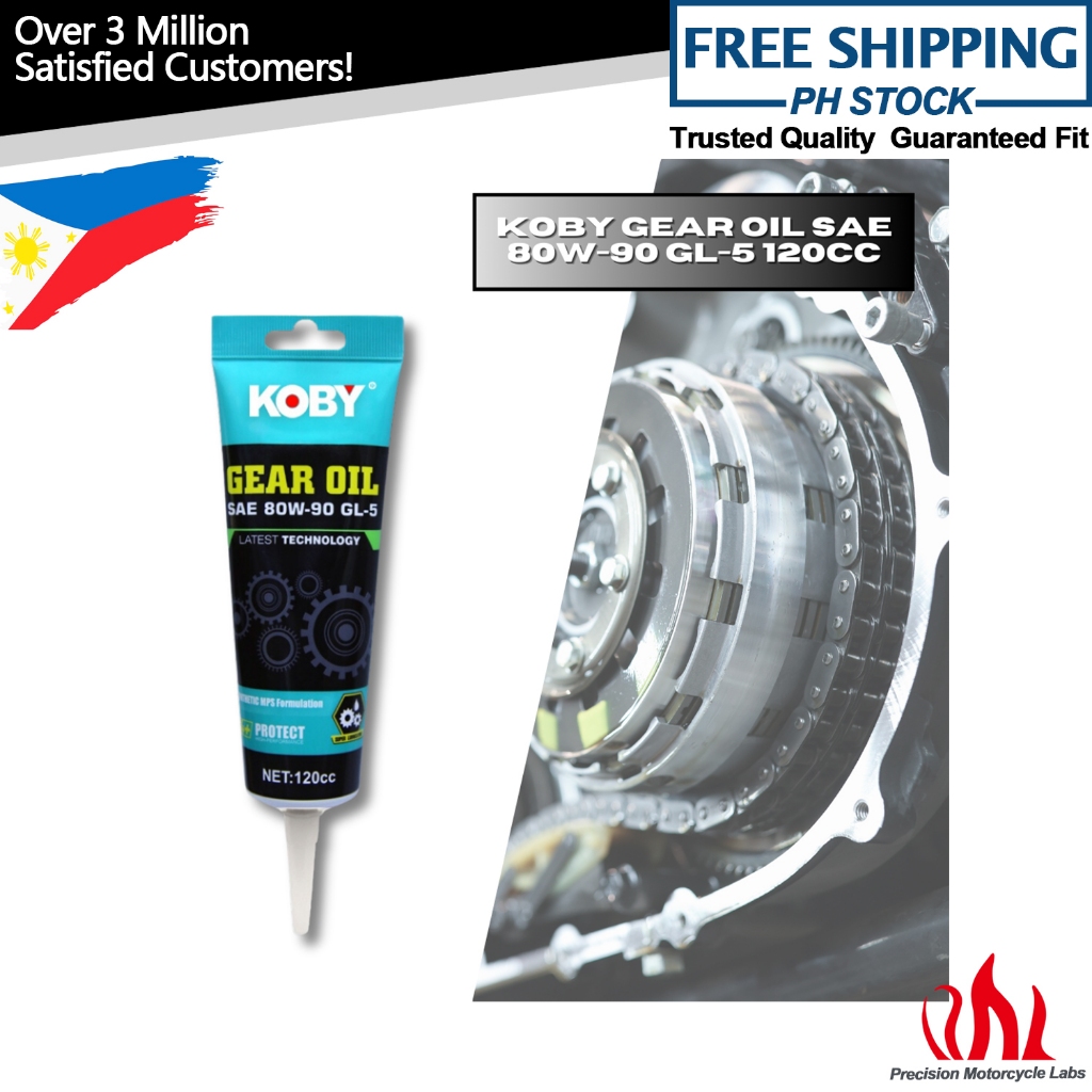 COD Motorcycle Care Koby Gear Oil SAE-80W-90 GL5 120CC Motor Care ...
