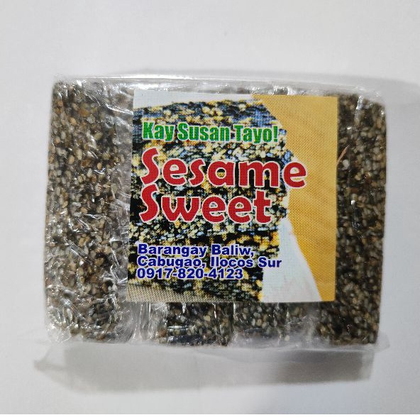 Sesame Seed Snacks Black Sesame Seed Food Pasalubong Product ...