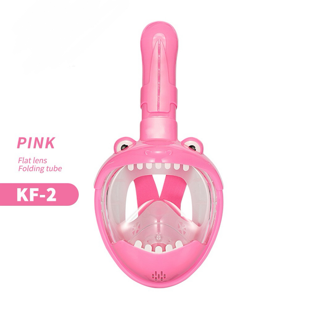 Full Face Snorkeling Set Anti Leak Easy Breathing Snorkel Diving Mask ...