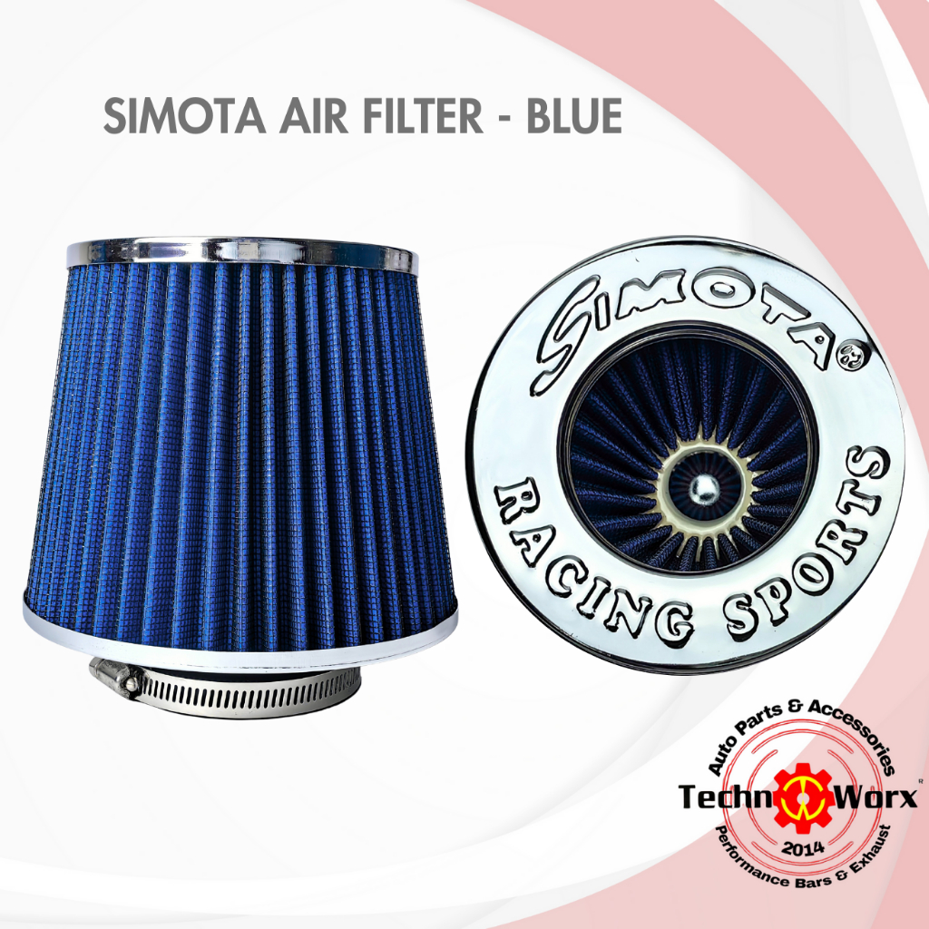 thumbnail interactive-video image 1 of SIMOTA Sport Air Filter - Ford Fiesta 1.4 TDCI (68hp) - Blue 1 of 2