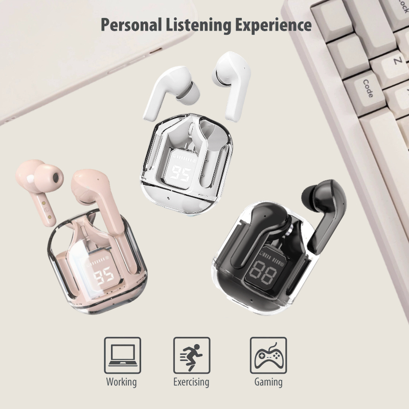 12D Sound TWS 5.3 bluetooth earphones ear pods bluetooth bluetooth ...