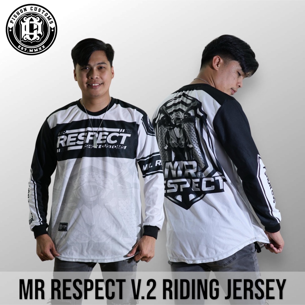 MR RESPECT V.2 RIDING JERSEY FULL SUBLIMATION | Shopee Philippines