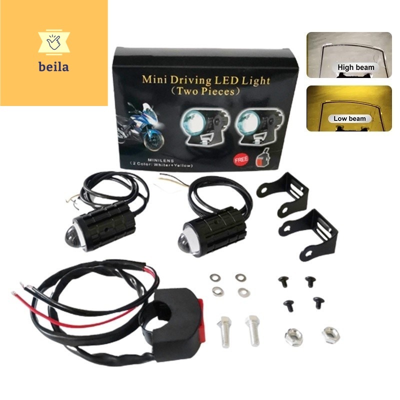 2pcs 60W Super Bright LED Spotlights, 6000LM White Martinique