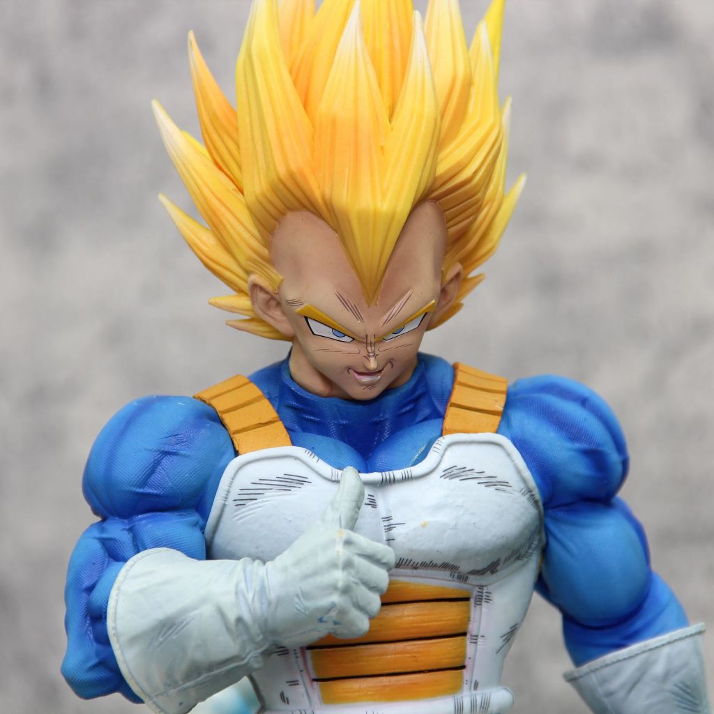 Little akiba anime Dragon ball z vegeta figure model toy with box ...