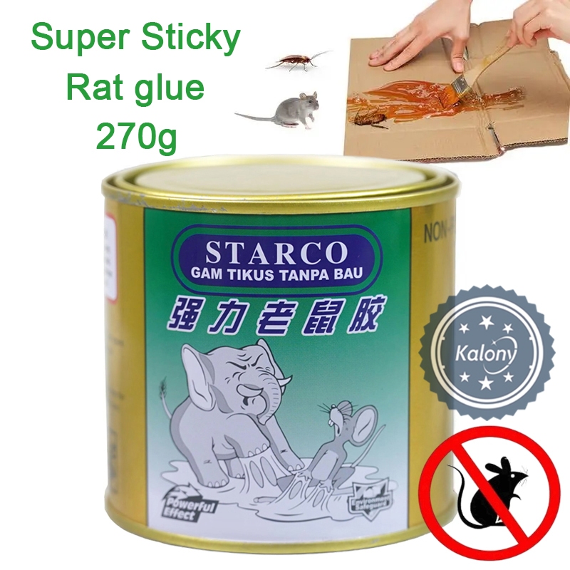 270g Glue at will rat glue trap Super Sticky rat glue DIY trap for big ...
