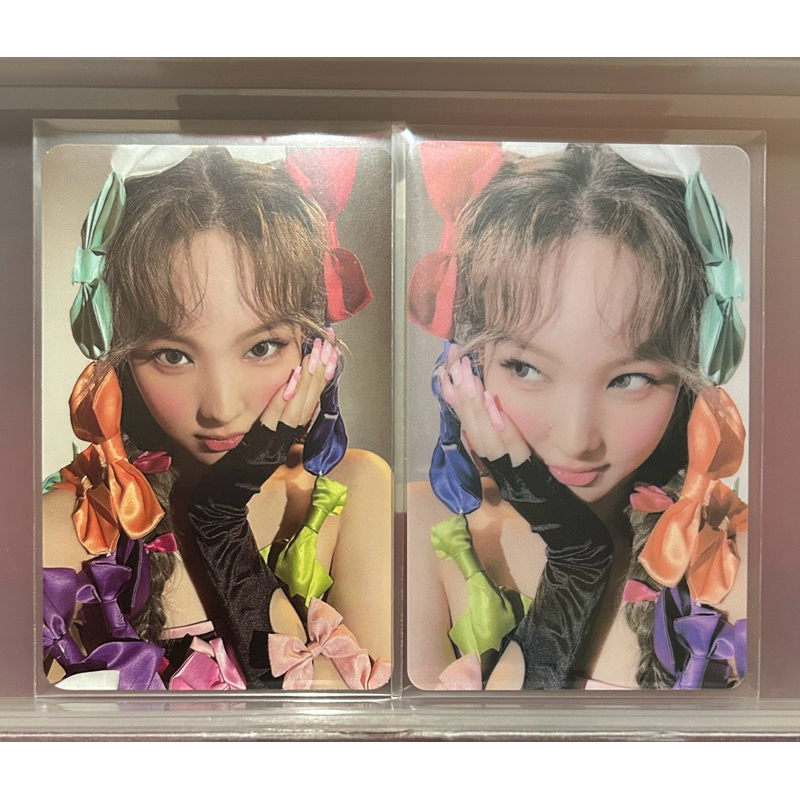 OFFICIAL TWICE NAYEON POP RIBBON PHOTOCARD SET (READ DESCRIPTION ...