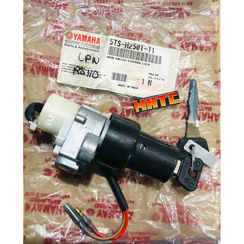 RS110 Main Switch Steering Lock (5TS-H2501-11) Genuine Parts | Shopee ...