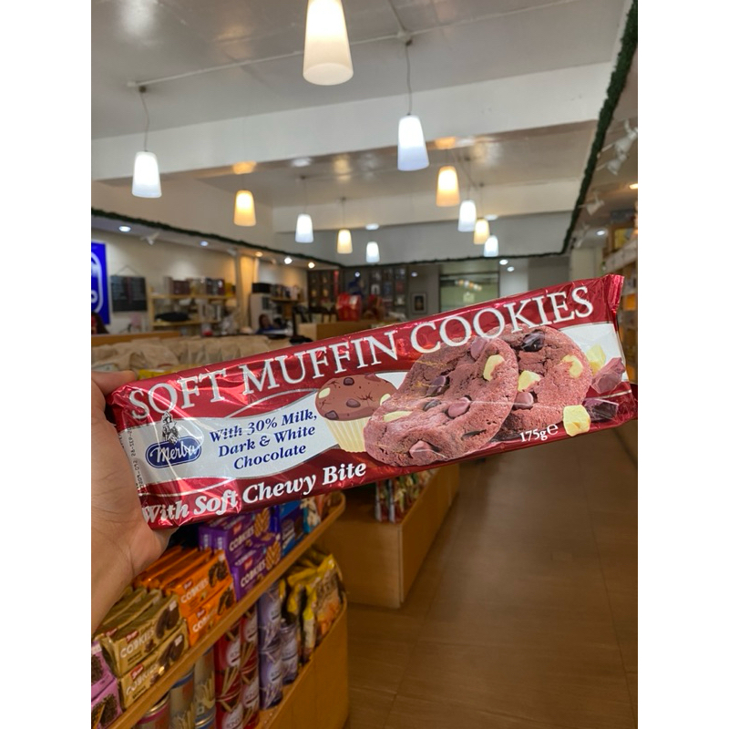 Merba Soft Muffin Cookies with soft chewy bite 175g | Shopee Philippines