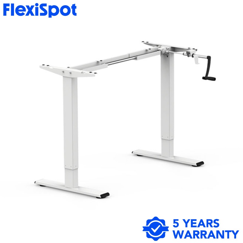 FlexiSpot H1 Manual Standing Adjustable Desk HandCrank Frame Only