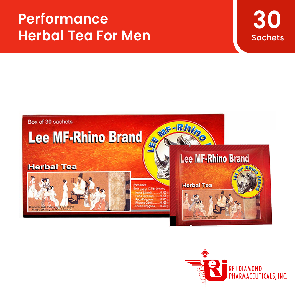 健康茶 rhino herbal tea Lee MF Rhino Herbal Tea Performance Herbal Tea for Men - 30