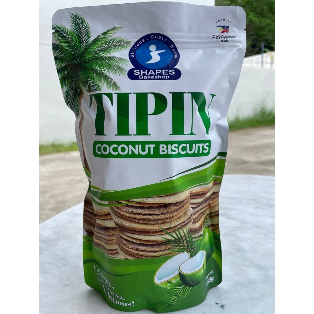 Tipin Coconut Biscuit 350g | Shopee Philippines