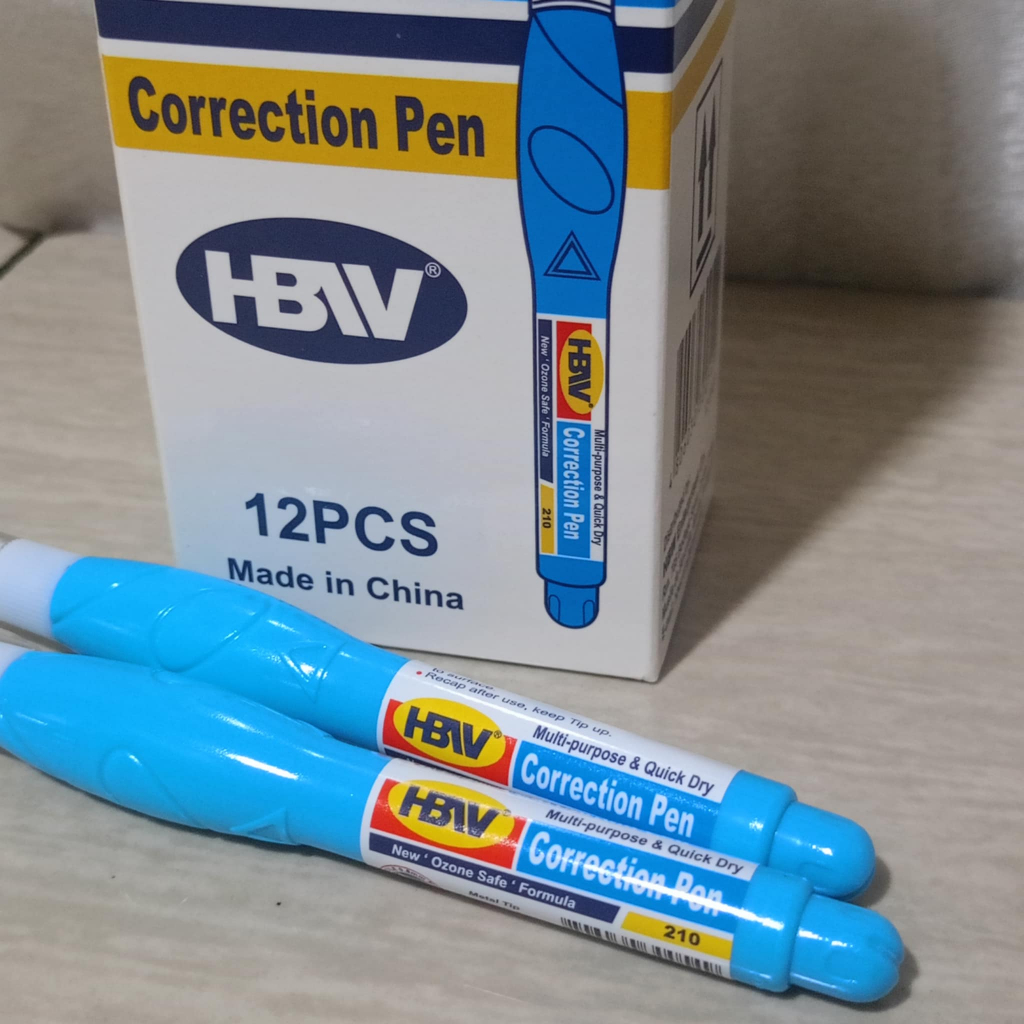 HBW Correction Pen | Quick Dry, Multi-purpose | 5ml | 2pcs per Set ...