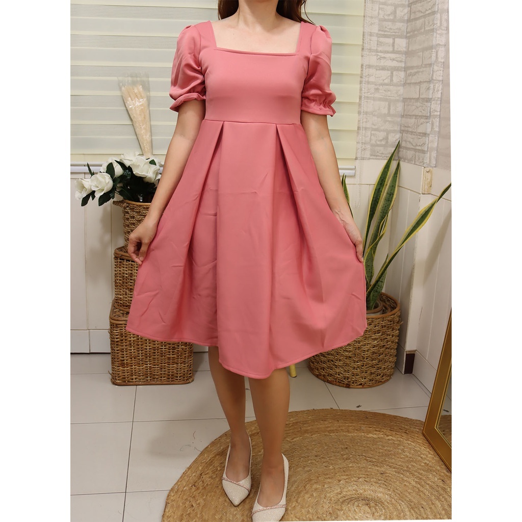 formal dress for pregnant philippines Luxury Red Maternity Gown, Pregnant Guest, Baby Shower, Gender Reveal –  Chic Bump Club main image 1