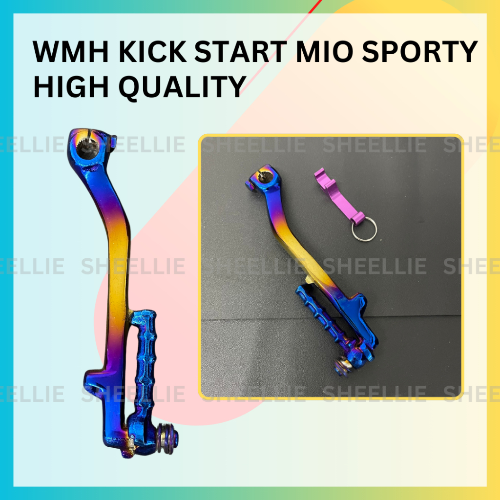 WMH Motorcycle MIO Kick Start High Quality Sporty Motor Kick Starter ...