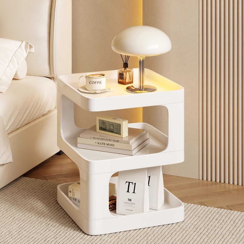 Nordic Style Creative Sofa Side Table Living Room Bedroom Coffee Table Simple Bedside Storage Table