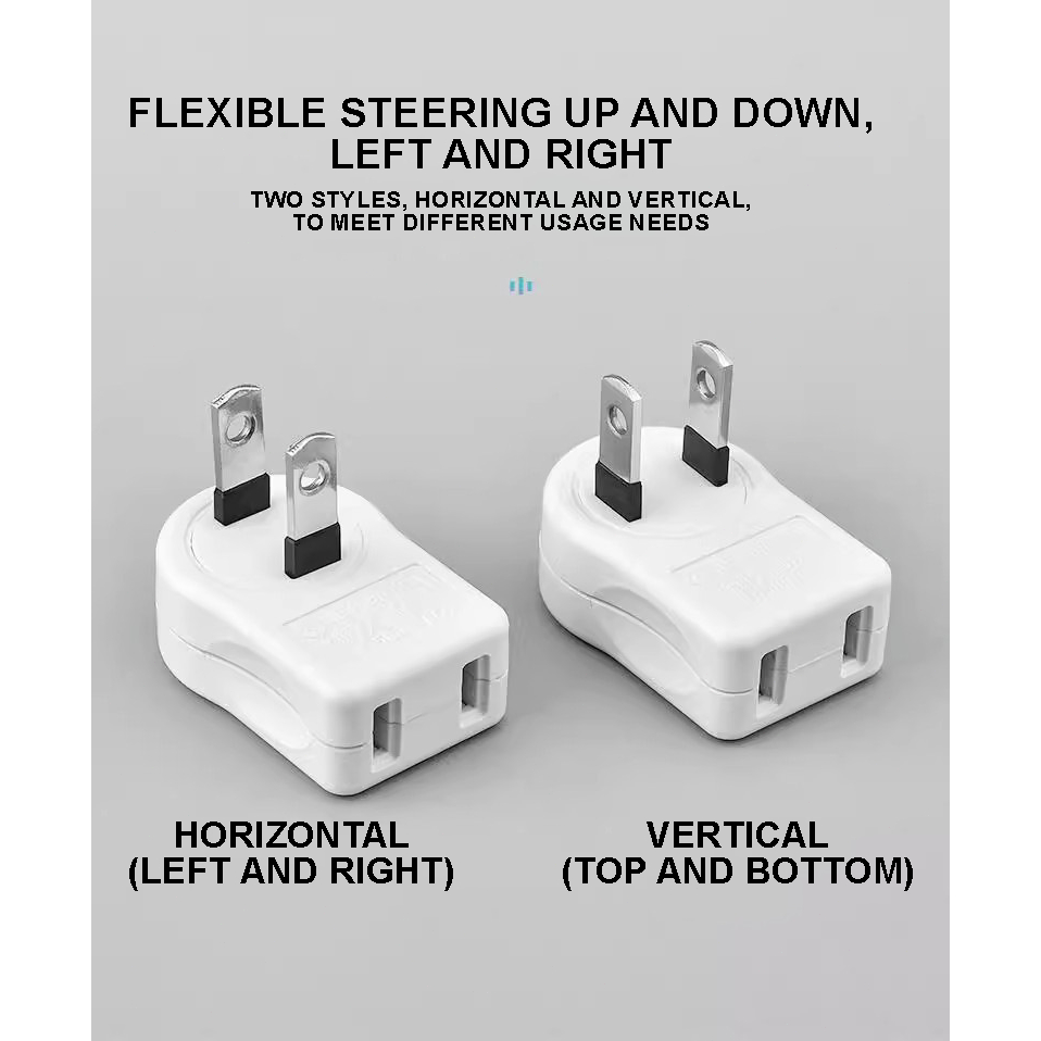Regular Adapter EU Round Pin to US Flat Socket 6A 220V for Electronics ...