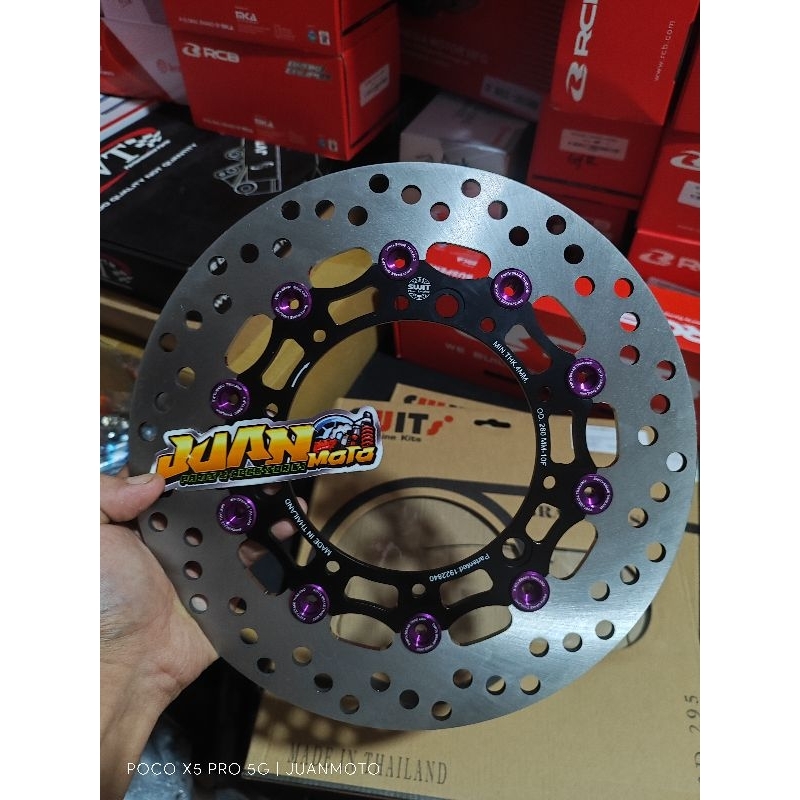 SWITS Disc Rotor Front Only (260)No Bracket (Nmax / Aerox) | Shopee ...