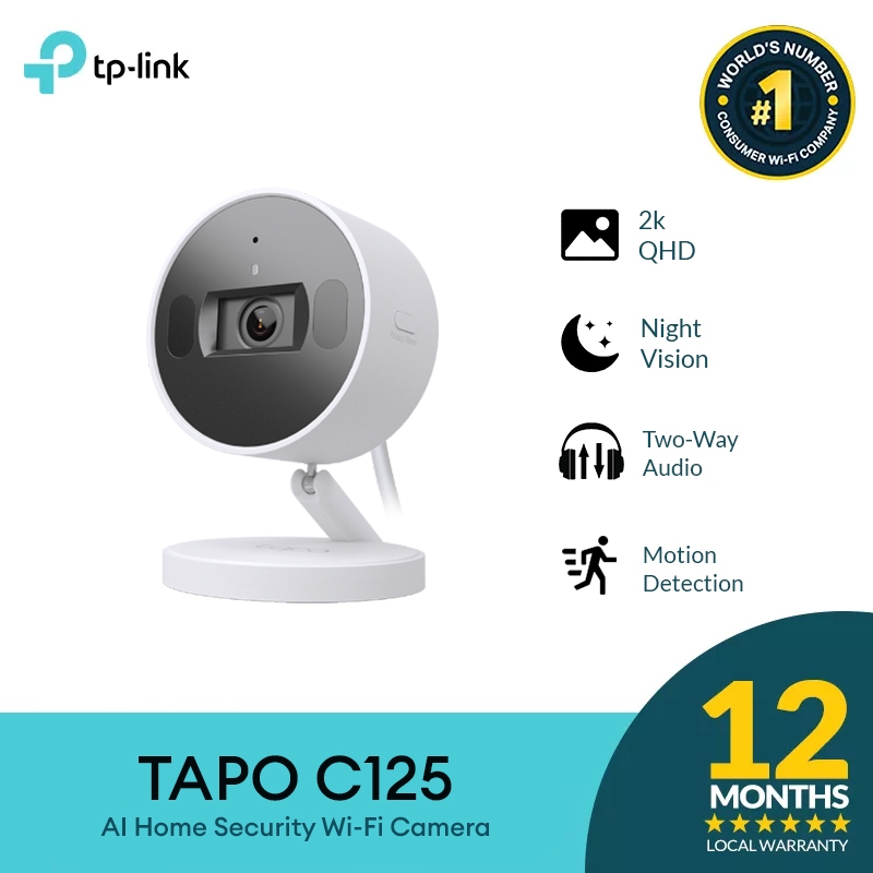 TP-Link Tapo C125 AI Home Security Wi-Fi Camera | Shopee Philippines