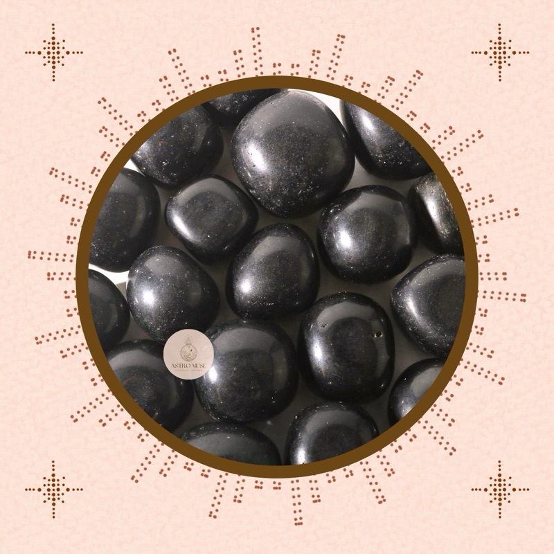 Black Obsidian Tumbled Stone | Negative Energy Blocker | Shopee Philippines