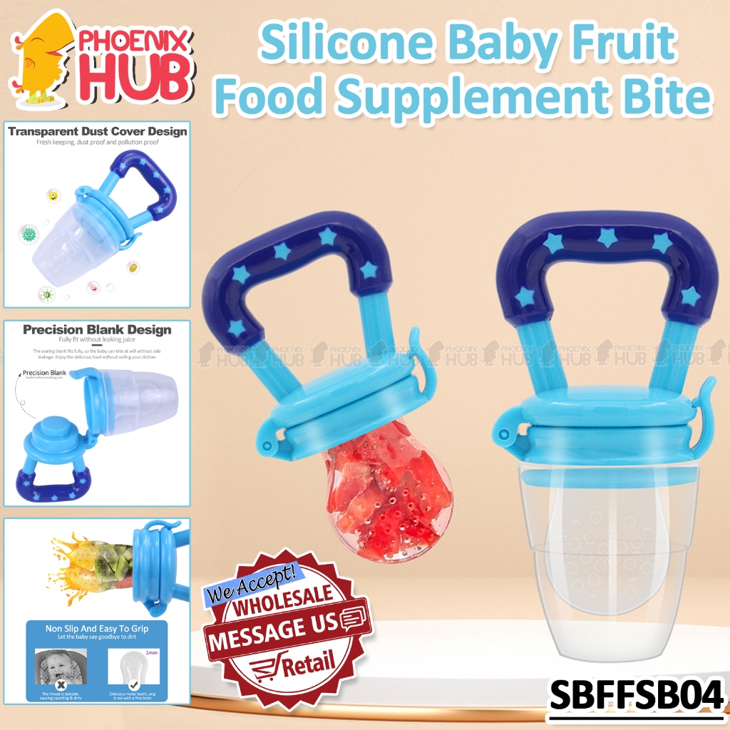 Phoenix Hub 893B Baby Juicer Pacifier Fresh Food Fruit Nibbler Feeder