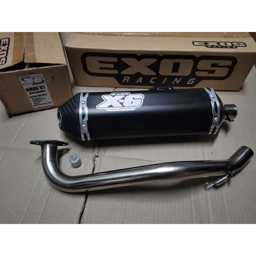 NMAX 155 V1 EXOS RACING X6 (new design white) | Shopee Philippines