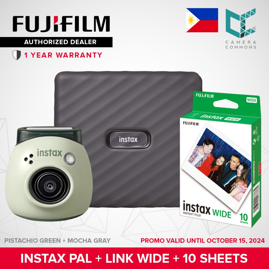 FUJIFILM Instax Pal Digital Camera Only with Detachable Ring Wide