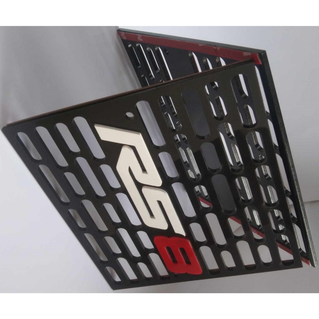 RADIATOR COVER FOR RS8 (ACRYLIC) (NMAX V2, AEROX V2, HONDA CLICK, PCX ...