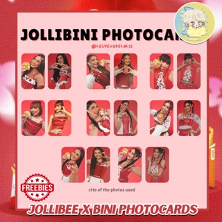 BINI JolliBINI Official Meal Photocard Double Cheesy Burger Fries Peach ...