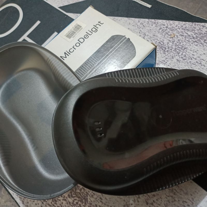 Tupperware Micro Delight Get Black good for Microwave Food Storage ...