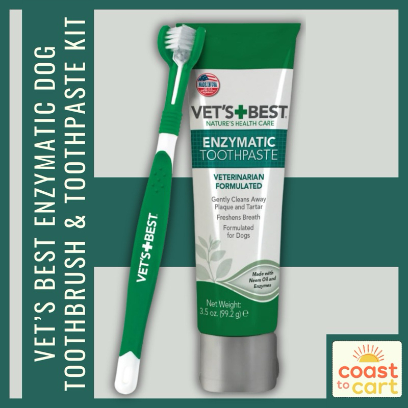 Dental Care Best Dog Toothpaste Vet's Best Enzymatic Dog
