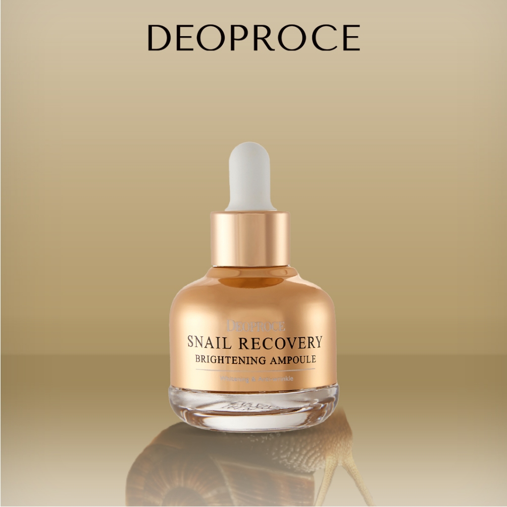 Deoproce Snail Recovery Brightening Ampoule 30ml | Shopee Philippines