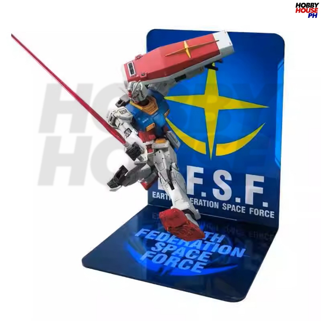 [PRE-ORDER DEPOSIT] EFSF l ZEON FEDERATION HG/RG Gundam Acrylic Action ...