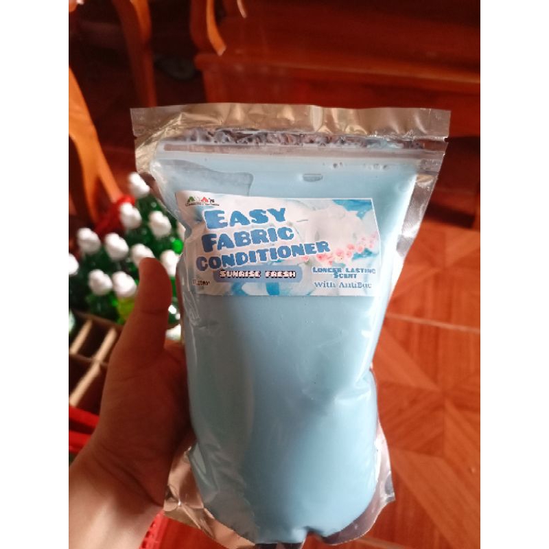 1liter easy fabric conditioner refill pack sunrise fresh shopee